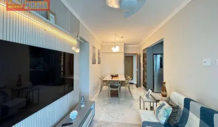 Apartamento com 2 dormitórios à venda, 74 m² por R$ 550.000,00 - Centro - Mongaguá/SP