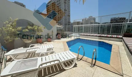 Cobertura à venda em Icaraí, Niterói-RJ: 4 quartos, 1 suíte, 1 sala, 4 banheiros, 4 vagas, 240m².