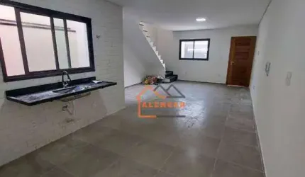 Sobrado com 3 dormitórios à venda, 130 m² por R$ 764.000,00 - Vila Curuçá - Santo André/SP