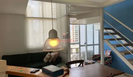 Loft duplex à venda 1 dormitórios e 2 vagas no bairro Chácara Klabin