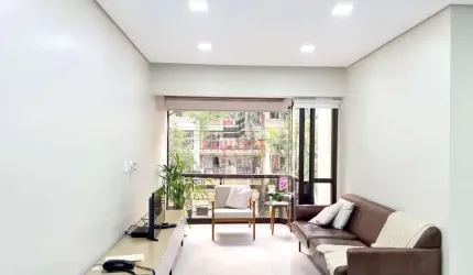 Apartamento à venda com 2 dormitórios, 2 vagas, mobiliado na Al. Min. Rocha Azevedo.  Cerqueira Cés