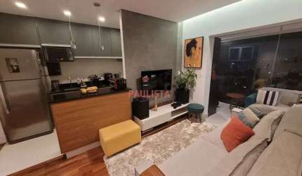 Apartamento à venda com 63m², 2 dormitórios, 2 vagas, lazer completo na rua Paula Ney, Vila Mariana