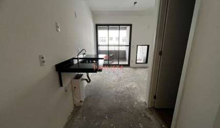 Studio Residencial Novo com Varanda à Venda na Saúde!