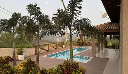 Casa em Condomínio para Venda em Atibaia, Loteamento Rancho Maringá I, 3 dormitórios, 1 suíte, 2 banheiros, 6 vagas