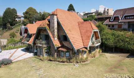 Casa de Novela com 5 dormitórios, 700 m² - venda por R$ 3.900.000 ou aluguel por R$ 15.000/mês - Alto Do Capivari - Campos do Jordão/SP
