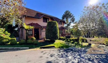 Casa com 6 dormitórios à venda, 386 m² por R$ 3.950.000 - Alto Do Capivari - Campos do Jordão/SP