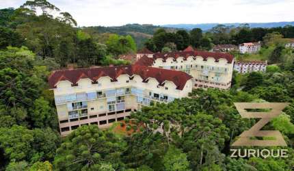 Apartamento com 1 dormitório à venda, 75 m² por R$ 590.000,00 - Morro Do Elefante - Campos do Jordão/SP