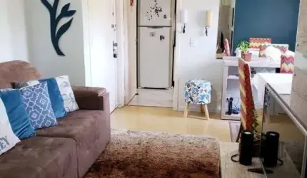 Boletto imóveis vende Apartamento semi mobiliado Moro Santana