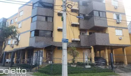 Boletto Imóveis vende apartamento semi- mobiliado,1 dormitório com ar split, coz