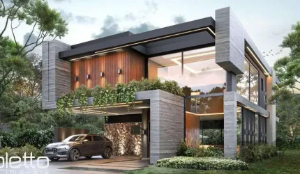 Belíssima casa em construção para Comprar , dentro de condomínio de luxo!!
