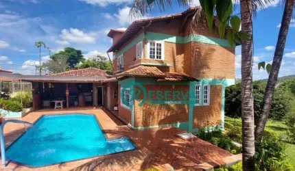 Casa com 5 dormitórios à venda, 470 m² por R$ 1.400.000,00 - Condomínio Aldeia da Jaguara - Jaboticatubas/MG