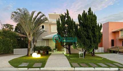 Casa com 4 dormitórios à venda, 398 m² por R$ 3.950.000,00 - Condomínio Bouganville - Lagoa Santa/MG