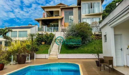 Casa com 3 dormitórios à venda, 550 m² por R$ 3.770.000 - Condomínio Vivendas - Lagoa Santa/MG