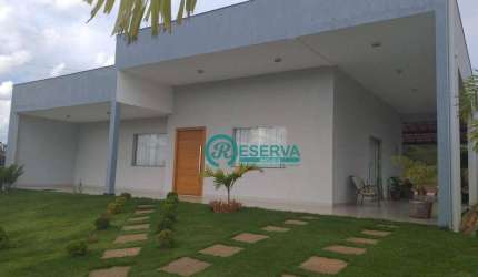 Casa com 3 dormitórios para alugar, 265 m² por R$ 3.794,17/mês - Condomínio Vale Do Luar - Jaboticatubas/MG