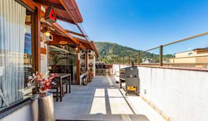 Cobertura com 2 quartos no Alto, em Teresópolis