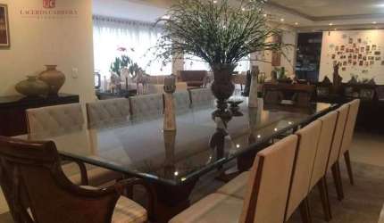 Apartamento à venda, Jd. Vitória Régia-Morumbi- 360m2., 5 vagas,  4 Drs.