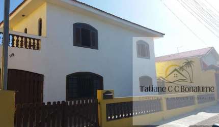 Casa para Venda em Mongaguá, Balneário Itaguaí, 2 dormitórios, 1 suíte, 3 banheiros, 5 vagas