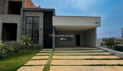 Casa à venda em Indaiatuba, Jardim Piemonte, com 3 suítes, com 195 m², Condomínio Piemonte