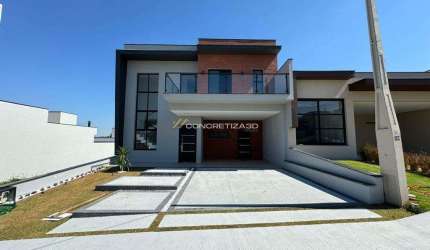 Sobrado à venda em Indaiatuba, Tombadouro, com 3 suítes, com 258 m², Condomínio Evidências