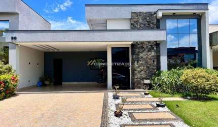 Casa à venda em Indaiatuba, Jardim Residencial Dona Maria José, com 3 suítes, com 190 m²
