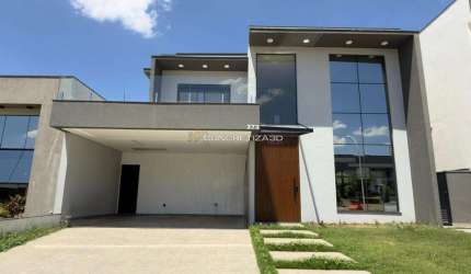 Sobrado à venda em Indaiatuba, Jardim Esplanada, com 4 suítes, com 261 m², Condomínio Dona Lucilla