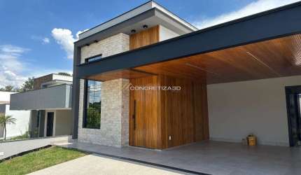 Casa à venda em Indaiatuba, Jardim Piemonte, com 3 suítes, com 196.58 m², Condomínio Piemonte