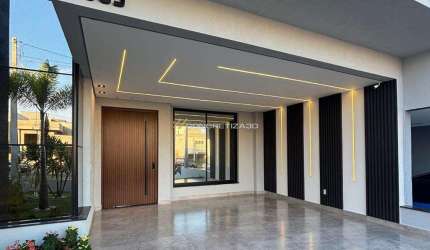 Sobrado à venda em Indaiatuba, Loteamento Park Gran Reserve, com 3 suítes, com 227 m²