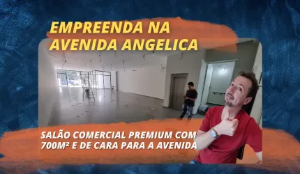Salão Comercial Premium para Locação na avenida angelica