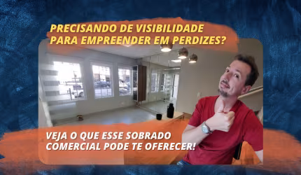 Casa comercial em Perdizes - com 5 salas, 2 vagas e 3 banheiros - Empreenda aqui!