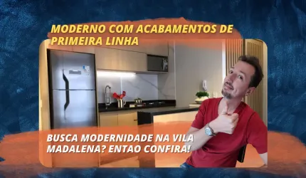 Apartamento de 2 dormitorios - Proximo ao metro vila madalena - Para quem valoriza design, conforto e estilo de vida urbano, este apartamento é a escolha perfeita