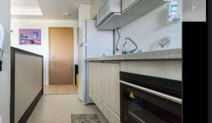 Apartamento com 1 dormitório à venda, 50 m² por R$ 850.000,00 - Empresarial 18 do Forte - Barueri/SP