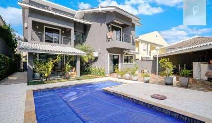 Casa com 4 dormitórios à venda, 420 m² por R$ 4.990.000,00 - 18 do Forte - Santana de Parnaíba/SP