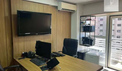 Sala mobiliada no Coração de Alphaville , 33 Mts, 1 Vaga!