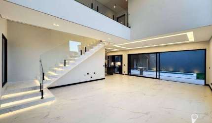 Casa Nova de Alto Padrão em Alphaville– Sofisticação, Tecnologia e Conexão com a Natureza, 4 Suítes!