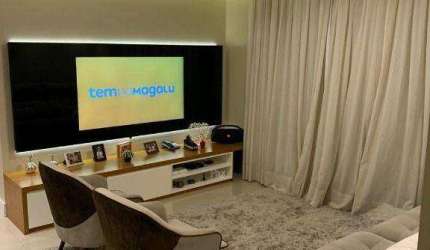 Apartamento em Alphaville Mobiliado C/ 110 Mts, 3 Dorms, 2 Vagas!