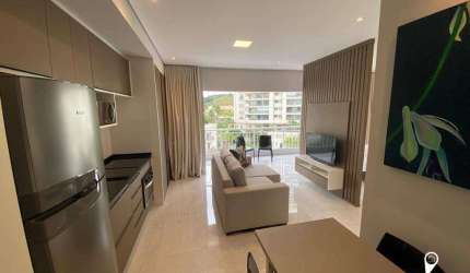 Apartamento 'Porteira Fechada' com 1 dormitório à venda, 50 m² por R$ 765.000 - Alphaville - SP