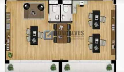 Sala comercial com 1 sala à venda na SENADOR VERGUEIRO, AV, Jardim do Mar, São Bernardo do Campo, 37 m2 por R$ 400.000
