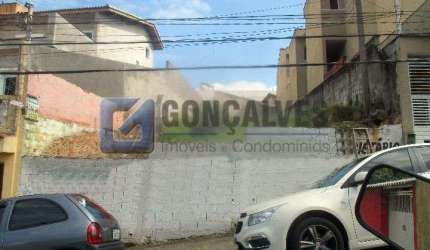 Terreno à venda na GRA BRETANHA, R, Vila Príncipe de Gales, Santo André por R$ 580.000
