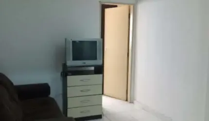 Sala Living na quadra da Praia do Boquierão em Santos / SP