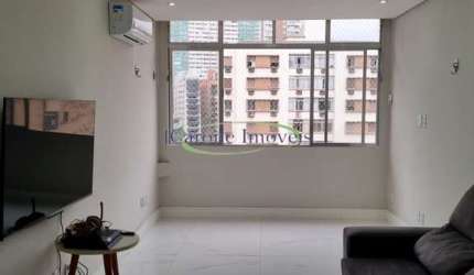 Venda Apartamento  Santos SP -  com 2 suítes todo reformado e modernizado a poucos metros da praia do Boqueirão em Santos , SP