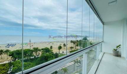 Venda Apartamento em Santos SP - Vista Mar ,  reformado, porteira fechada na Praia do  Gonzaga em Santos /SP