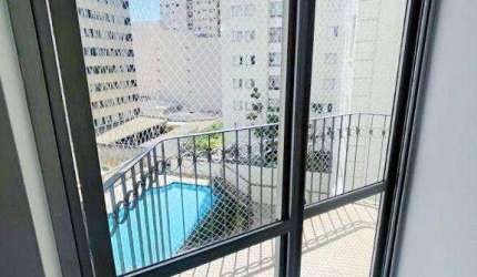 Apartamento com 1 dormitório para alugar, 43 m² por R$ 3.702/mês - Perdizes - São Paulo/SP