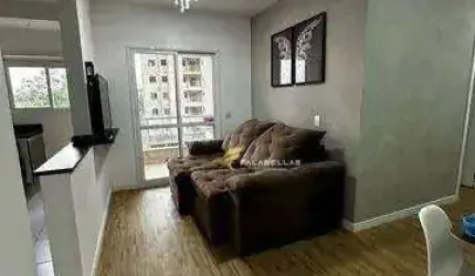 Apartamento com 2 dormitórios à venda, 58 m² por R$ 475.000,00 - Medeiros - Jundiaí/SP