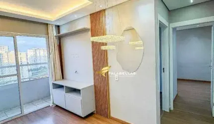 Apartamento com 2 dormitórios à venda, 44 m² por R$ 415.000 - Ponte de São João - Jundiaí/SP