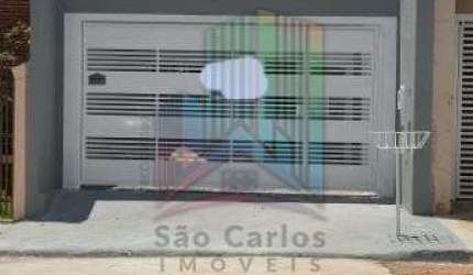 Casa com 2 quartos à venda na Rua Padre Nazareno, 92, Jardim Bandeirantes, São Carlos, 85 m2 por R$ 370.000