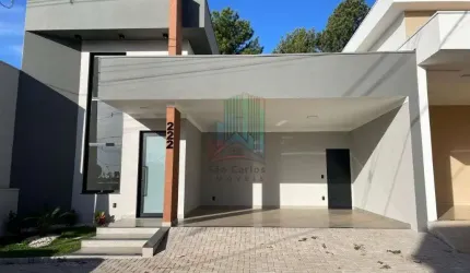 Casa em condomínio fechado com 3 quartos à venda na Avenida Pedro Muszkat, 911, Residencial Samambaia, São Carlos, 160 m2 por R$ 1.100.000