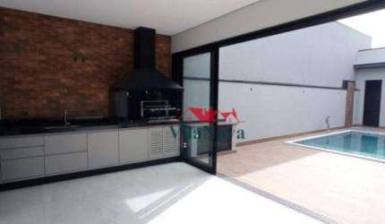Casa com 3 dormitórios à venda, 183 m² por R$ 1.660.000,00 - Condomínio Piemonte - Indaiatuba/SP