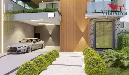 EXCELENTE CASA DE 2 ANDARES COM 4 SUÍTES E 4 VAGAS DE GARAGEM EM INDAIATUBA SP