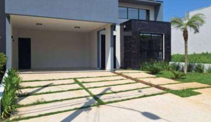 Casa com 3 dormitórios, 192 m² - venda por R$ 1.395.000,00 ou aluguel por R$ 10.130,00/mês - Condomínio Piemonte - Indaiatuba/SP