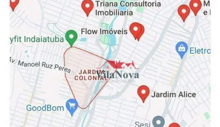 Terreno à venda, 280 m² por R$ 420.000,00 - Jardim Colonial - Indaiatuba/SP